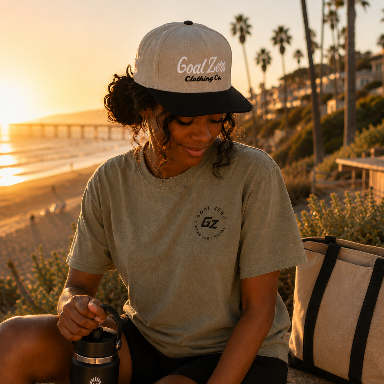 Stone Script Snapback